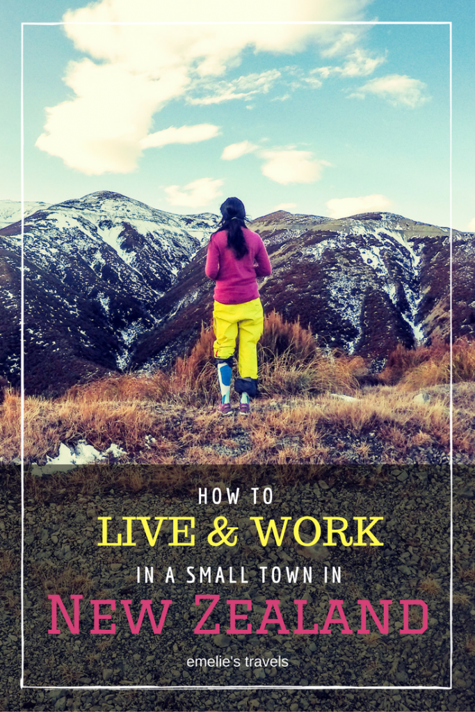 HOW TO LIVE AND WORK IN A SMALL TOWN IN NEW ZEALAND | New Zealand Guide | Travel New Zealand | Work and travel | Travel Guide | Travel Tips