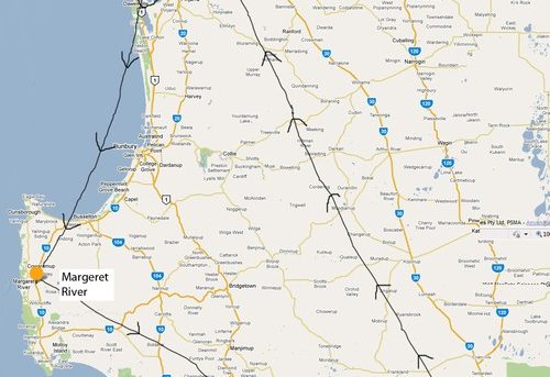 Planen för första tiden i Australien