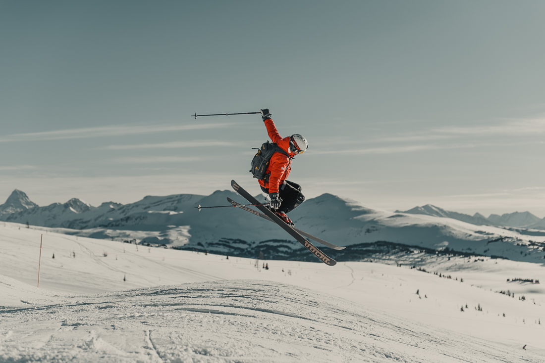 Parkdagar i Sunshine Village